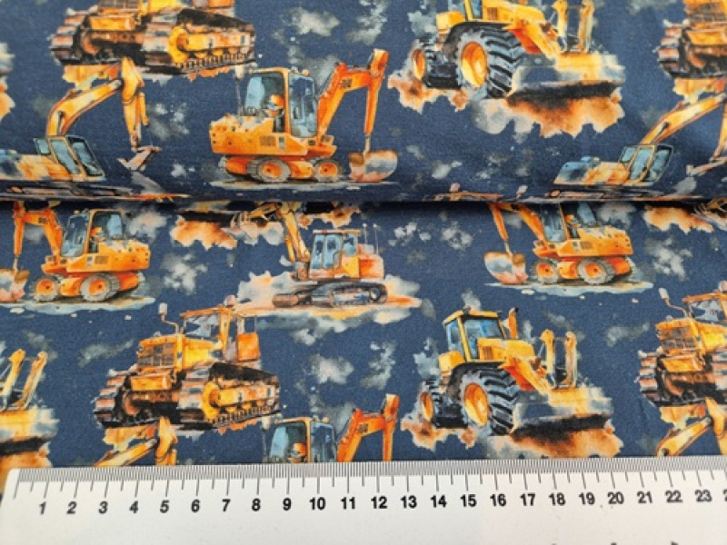 Jersey Bulldozers blau